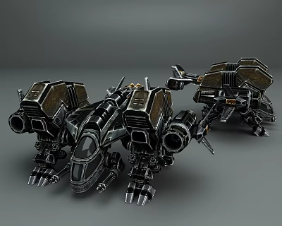 INDUSTRIAL LOFT FIGHTER SPACESPACE 3d model