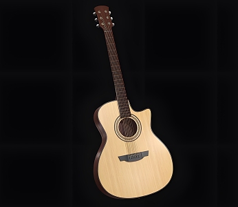 Guitar Musical Instrument Guitar Equipment 3d model