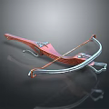 Crossbow Mechanical Crossbow Shift Bow and Arrow Shoot Far Equipment Weapons High-tech Crossbow 3d model
