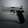 GSG Pistol In Cream And Black Color With Modern Design And Sleek Profile