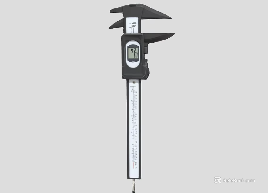 Electronic Digital Caliper High Accuracy Measurement Tool For Industrial Equipment Applications 3d model 