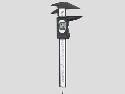 Electronic Digital Caliper High Accuracy Measurement Tool For Industrial Equipment Applications 3d model