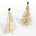 Modern toy building blocks Christmas tree 3d model