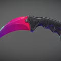 Karambit Knife Claw Knife Weapon Dagger Cold Weapon Game Props Game Equipment Knife 3d model