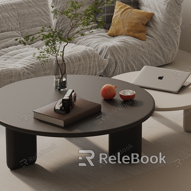 Modern coffee table model