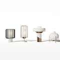 Light Luxury Table Lamp Table Lamp Combination 3d model