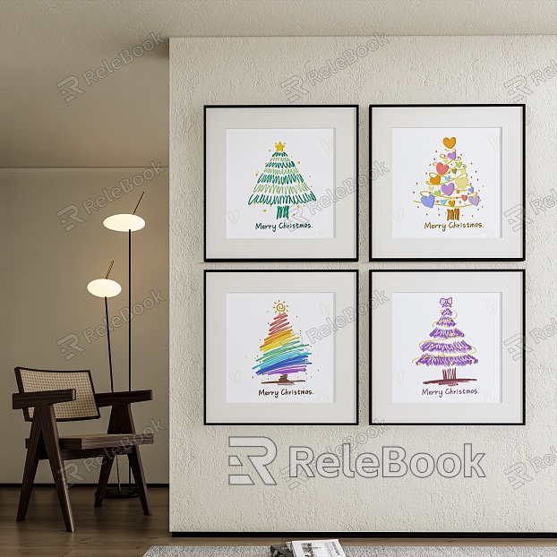 Children's decorative hanging pictures model