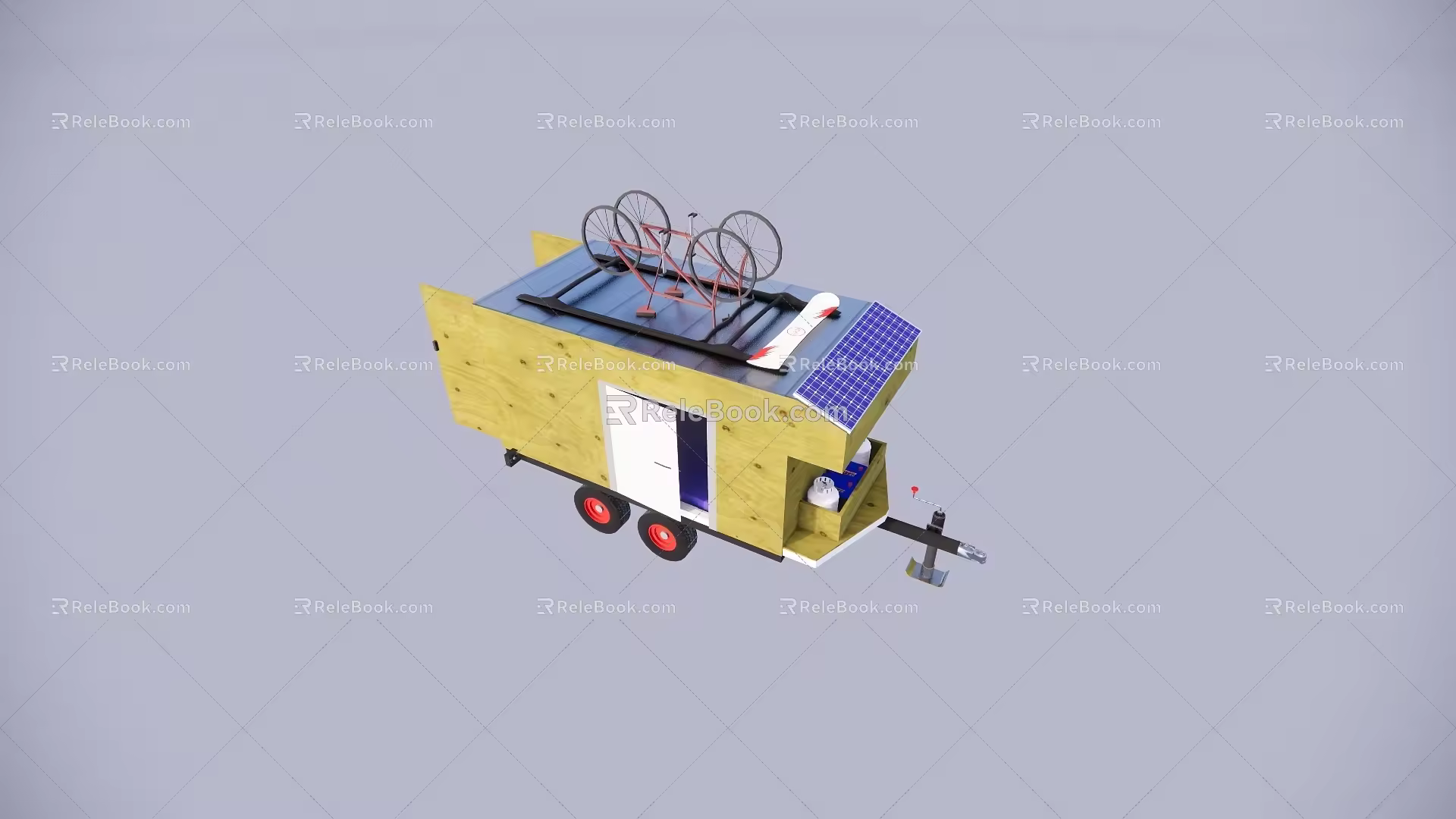 RV model 3d model