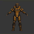 Sci-Fi Armor Alien Armor Sci-Fi Armor High-Tech Armor Futuristic Armor Alien Warrior Armor 3d model