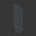 Modern Glass Curtain Wall High Rise Office Building With Surrounding Trees And Contemporary Design