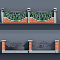 Modern Building Facade Designs With Multiple Layers Railings And Color Combinations