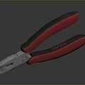 Red And Black Handle Pliers As Essential Hand Tool For Repair Work