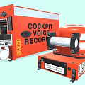 Orange Cockpit Voice Recorder And Flight Data Recorder For Aircraft Industrial Equipment