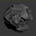 Rock Block Rock Block Rock Specimen Boulder Big Stone Block Rock Stratum Rock Stratum Rock Stratum Rock 3d model