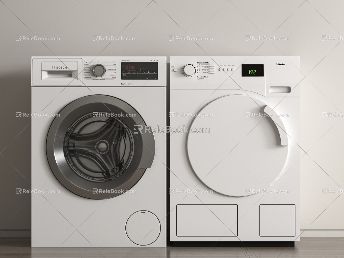 Drum washer dryer model