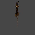 Hell Dagger Mysterious Weapon 3d model
