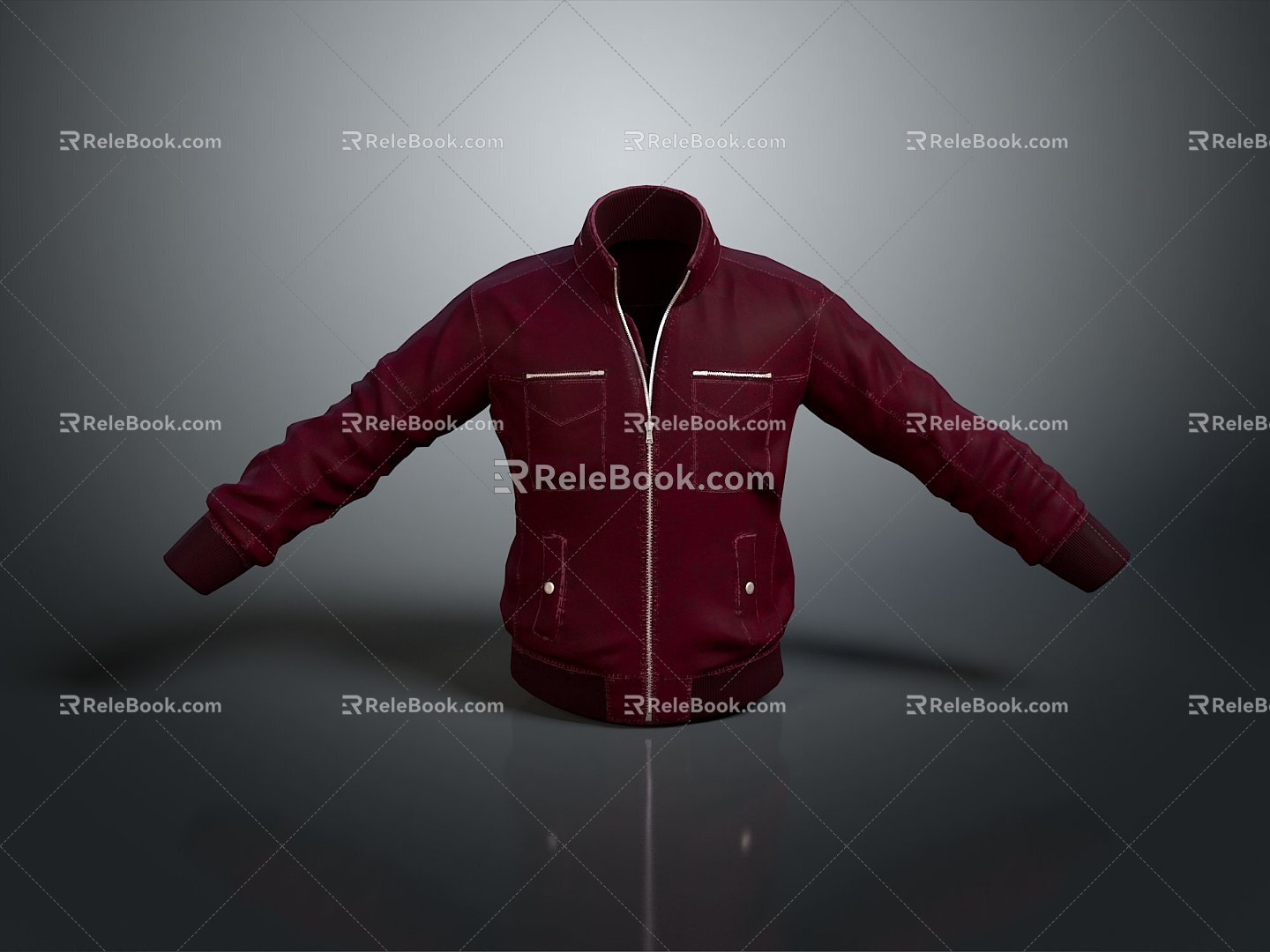 Jacket Leather Jacket Fashion Jacket Casual Jacket Windproof Jacket Windproof Jacket Denim Jacket Men Jacket 3d model