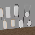 Modern Mirror Designs In Various Shapes For Home Wall Decoration Ideas