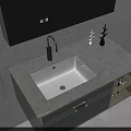 Wall Mounted Bathroom Vanity With Black Lighted Mirror Gray Wall Cabinet Green Plant Pendant Lights