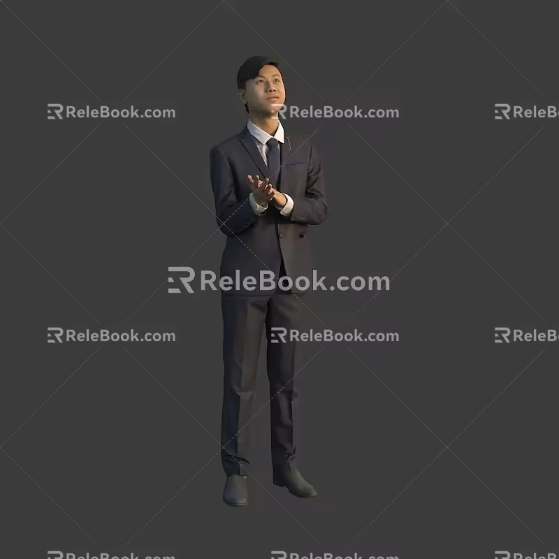Suit Man 3d model