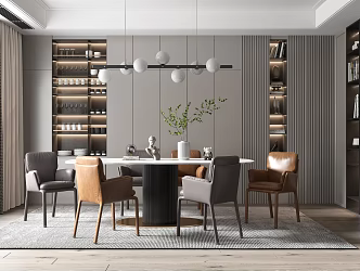 Modern Restaurant 3d model