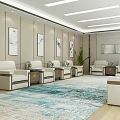 New Chinese Reception Room 3d model