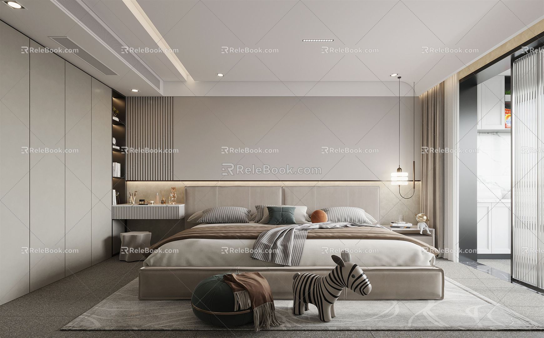 Modern Bedroom Tong Hao Bedroom 3d model