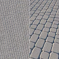 Durable Rustic Natural Cobblestone Pavement For Classic Outdoor Street And Courtyard Ground Decoration