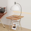 Modern table lamp table lamp side magazine 3d model