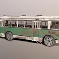 Industrial LOFT Bus 3d model