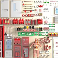 Essential Fire Safety Equipment Including Extinguishers Hydrants Cabinets And Warning Signs
