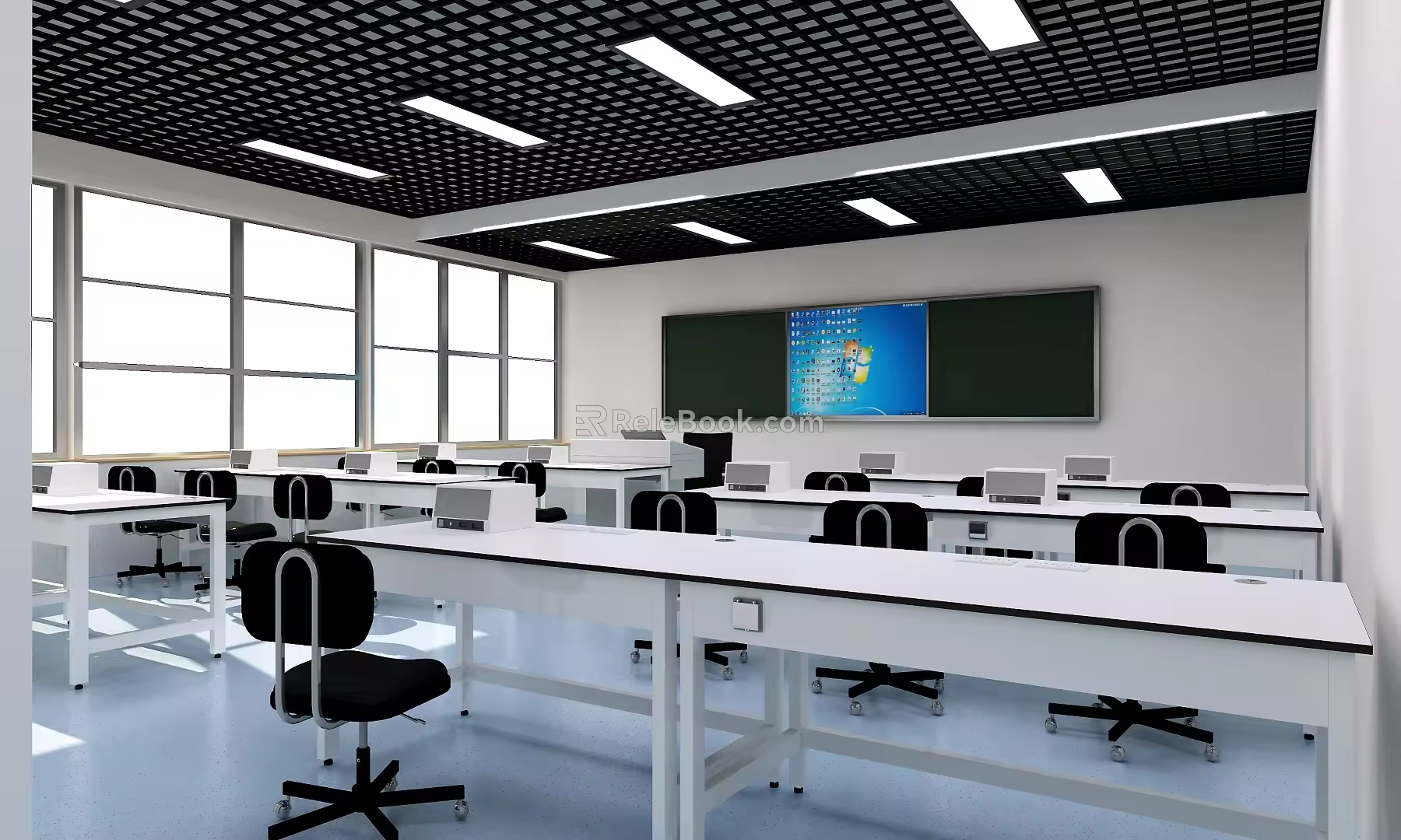 teaching laboratory 3d model