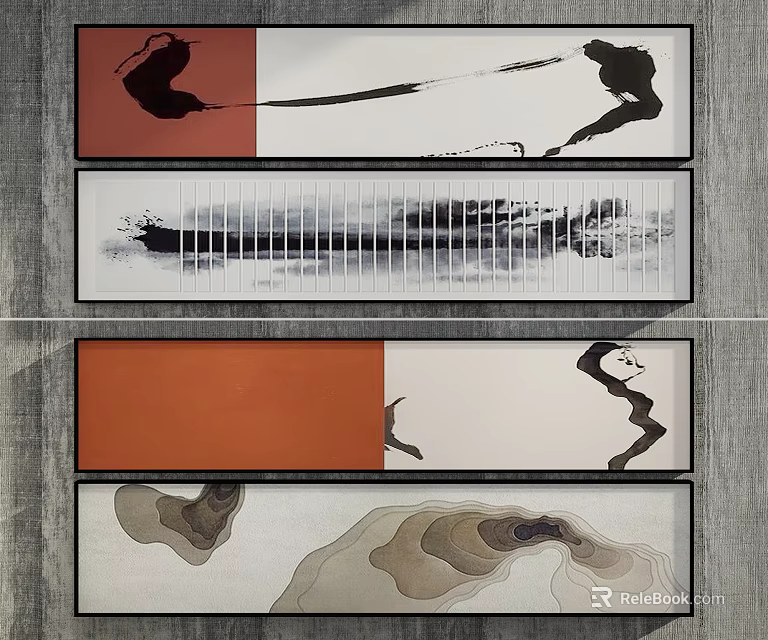 Inflatable Decorative Models with Creative Shapes and Colorful Design Elements 3d model