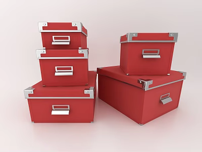 Modern Storage Box Decoration 3d model Modern Storage Box Decoration 3d model