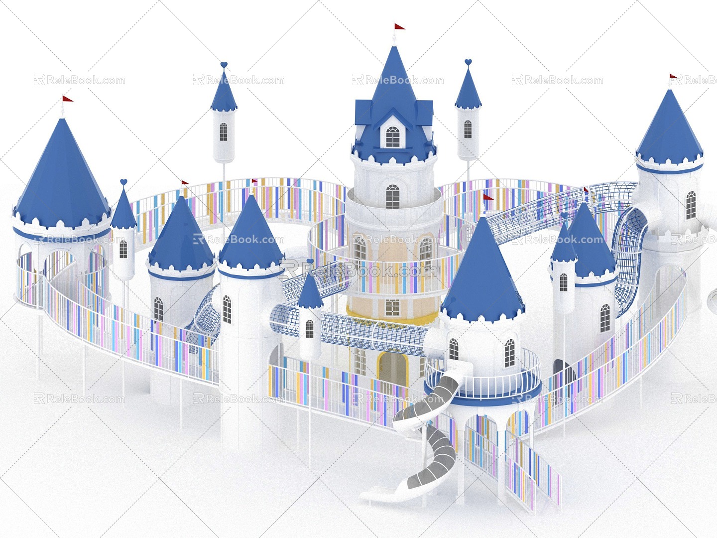 Castle Rides 3d model