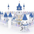 Castle Rides 3d model