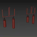 Sports Equipment Hanging Punching Bags For Heavy Duty Fitness Training In Home Gym Workouts