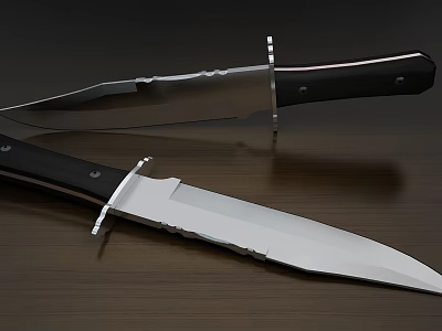 Modern Boi Knife 3d model