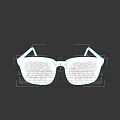 Modern Black Square Design Jewelry Accessory For Contemporary Fashion Look