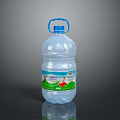 Viva Drinking Water In Large Transparent Plastic Bottle With Blue Cap For Household Use
