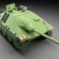 German Tank Tracker L Tank Destroyer 38t Old Tank World War II Tank 3d model