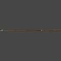 Traditional Ancient Spear Weapon With Wooden Shaft And Sharp Metal Head