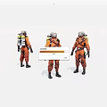 Virtual Character Animation Game Character 3d model