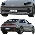 Hyundai Car Exterior Shown From Different Angles