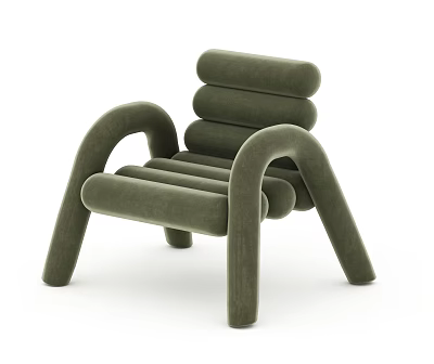 modern leisure chair 3d model