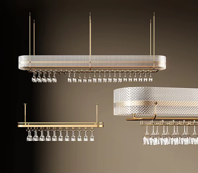Sleek Modern Metal Multi Tier Wall Mounted Storage Shelf for Living Room Storage and 3d model