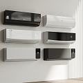 Wall-mounted air conditioner 3d model