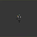 Modern Rifle Sci-Firearms Sci-Fi Game Gun Games Firearms Game Gun 3d model