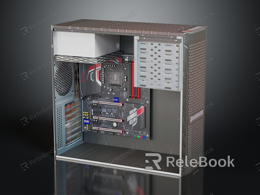 Modern mainframe chassis enclosure high-end chassis model