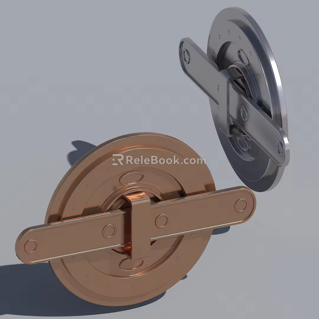 Butterfly Gyroscope 3d model